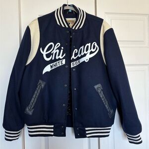 Mitchell & Ness White Sox Retro Jacket